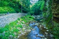 Cedar Creek at Natural Bridge State Park, Virginia, USA Royalty Free Stock Photo